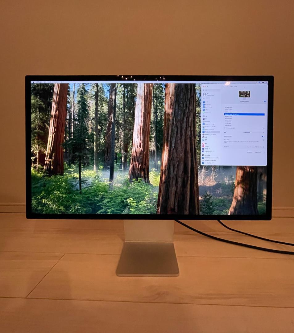 Apple Studio Display 標準ガラス／傾きを調整できるスタンド