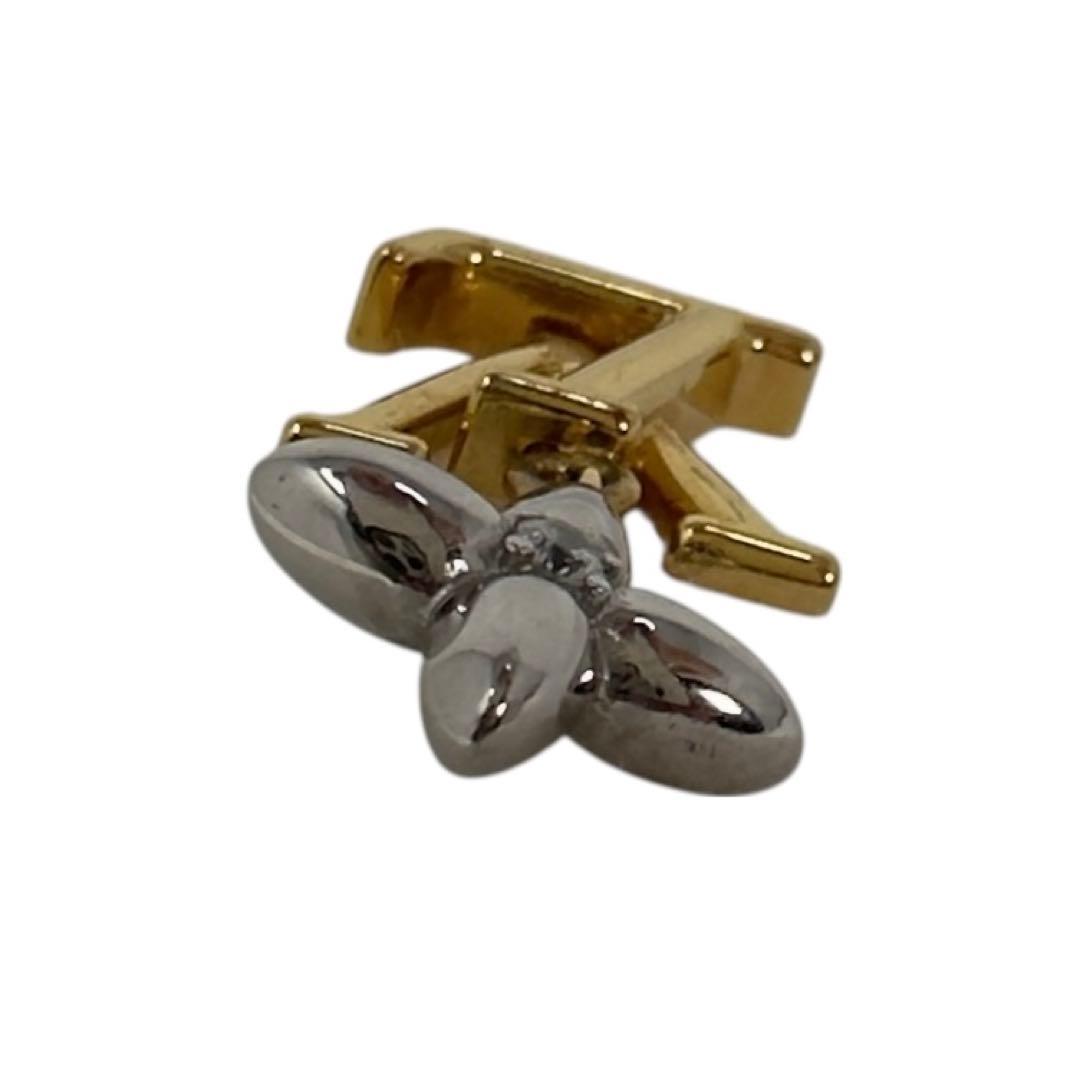 ルイヴィトン M01287 GP パンダント フラワー LVイニシャル ピアス