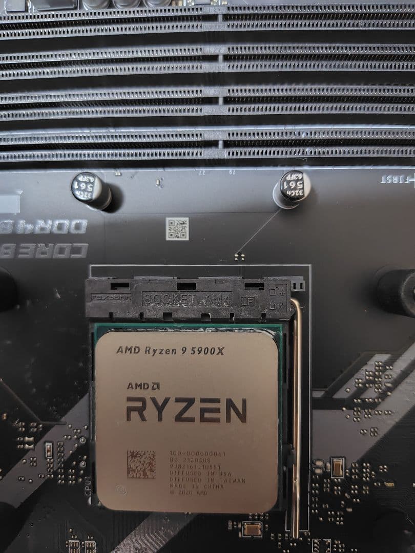 MSI MAG B550 TOMAHAWK Ryzen9 5900X　他