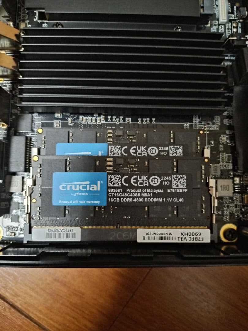 MINISFORUM UM690 32GB（16GB✕2） ジャンク品