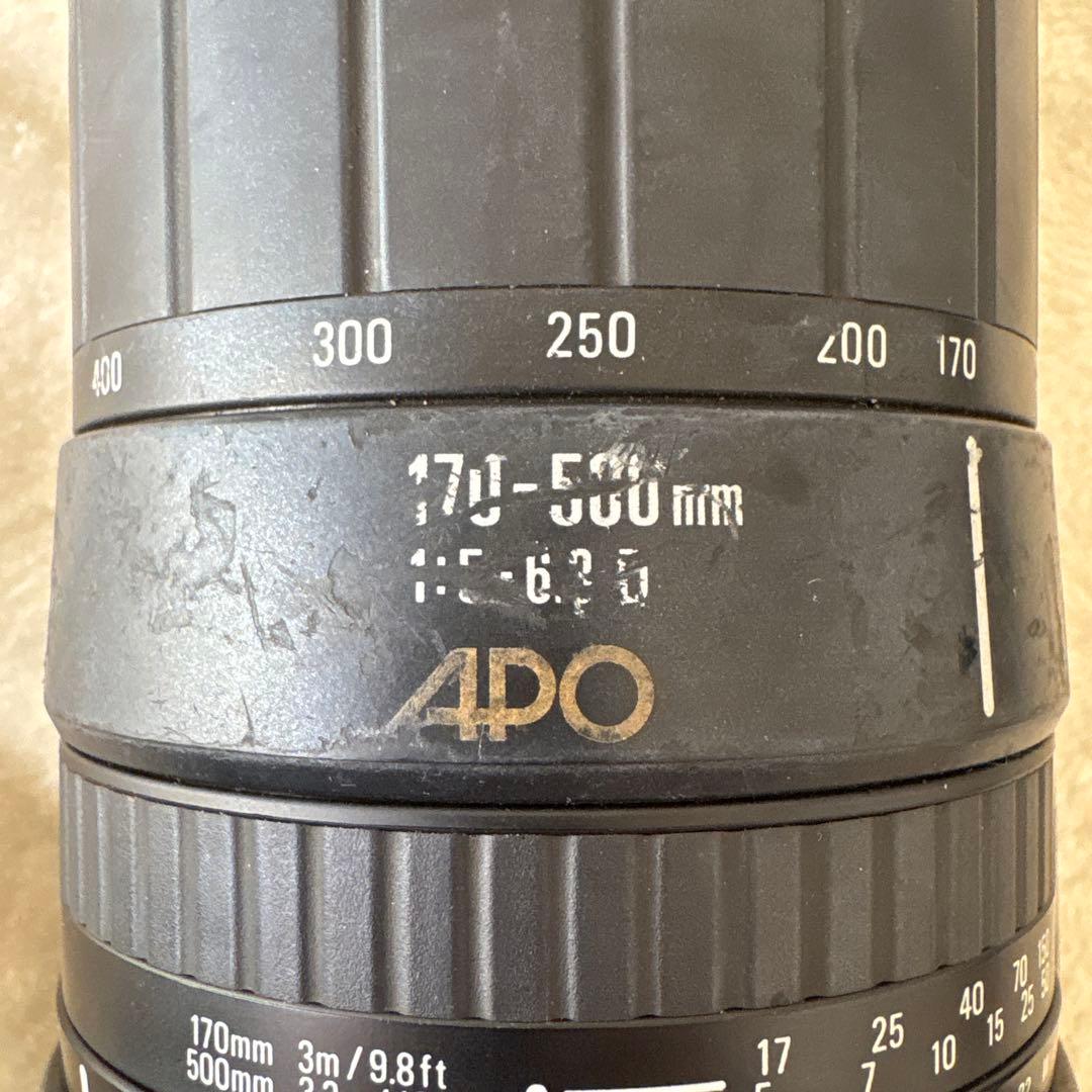 レンズ(ズーム) SIGMA APO 170-500mm f5-6.3 Nikon