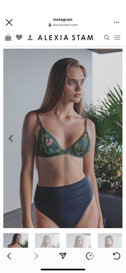 ALEXIA STAM ビキニトップ　Mサイズ　水着