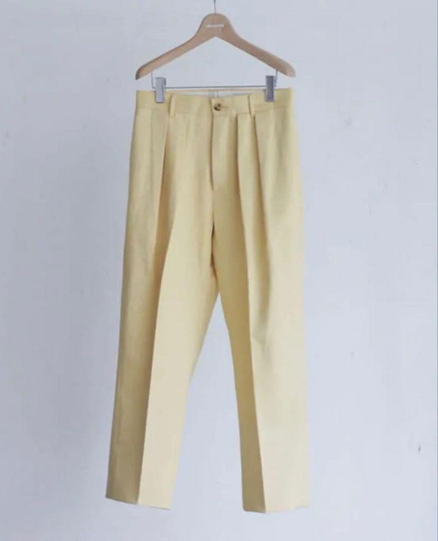 最終値下げNeat USA 36 イエローベージュ　lechoppe