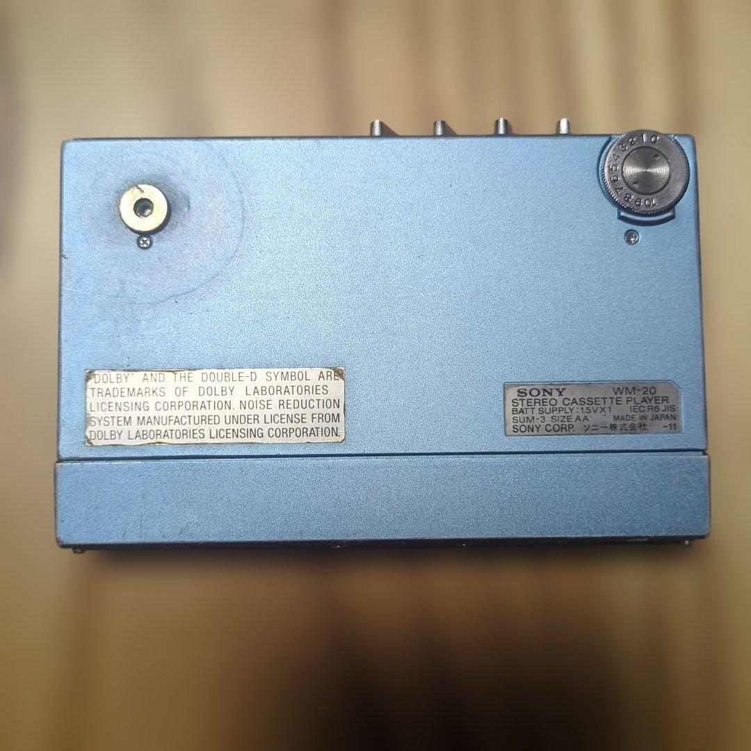 SONY WALKMAN WM-20 ウォークマン　ジャンク