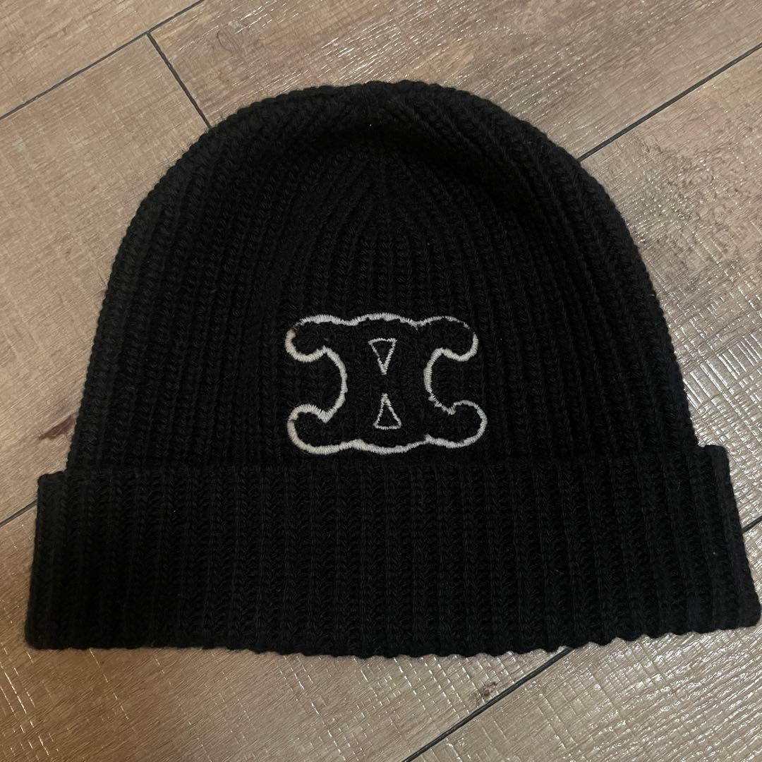 CELINE セリーヌ ニット帽 ビーニー