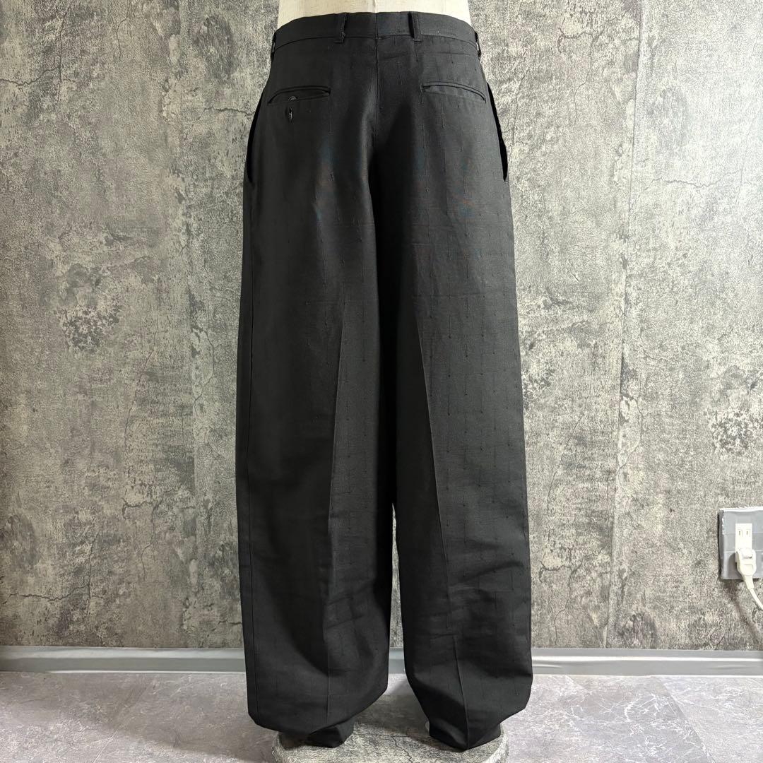 パンツ 80s Vintage 2 tuck wide slacks USA TALON