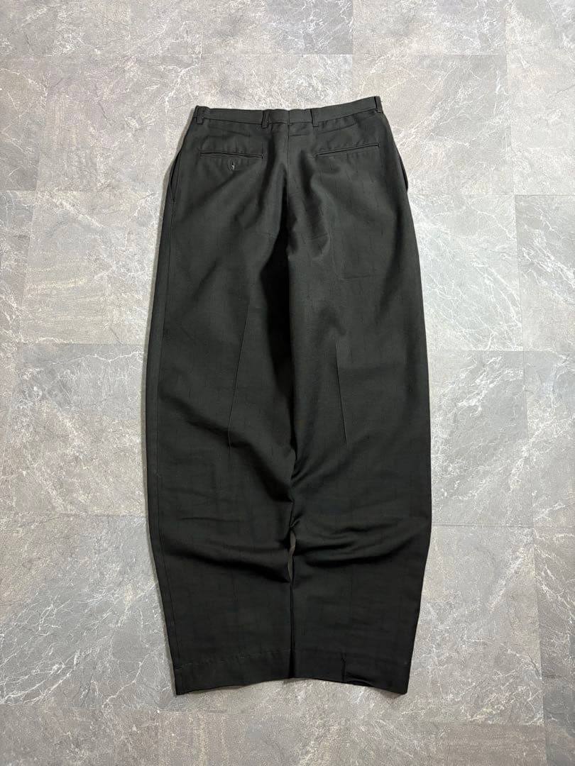 パンツ 80s Vintage 2 tuck wide slacks USA TALON