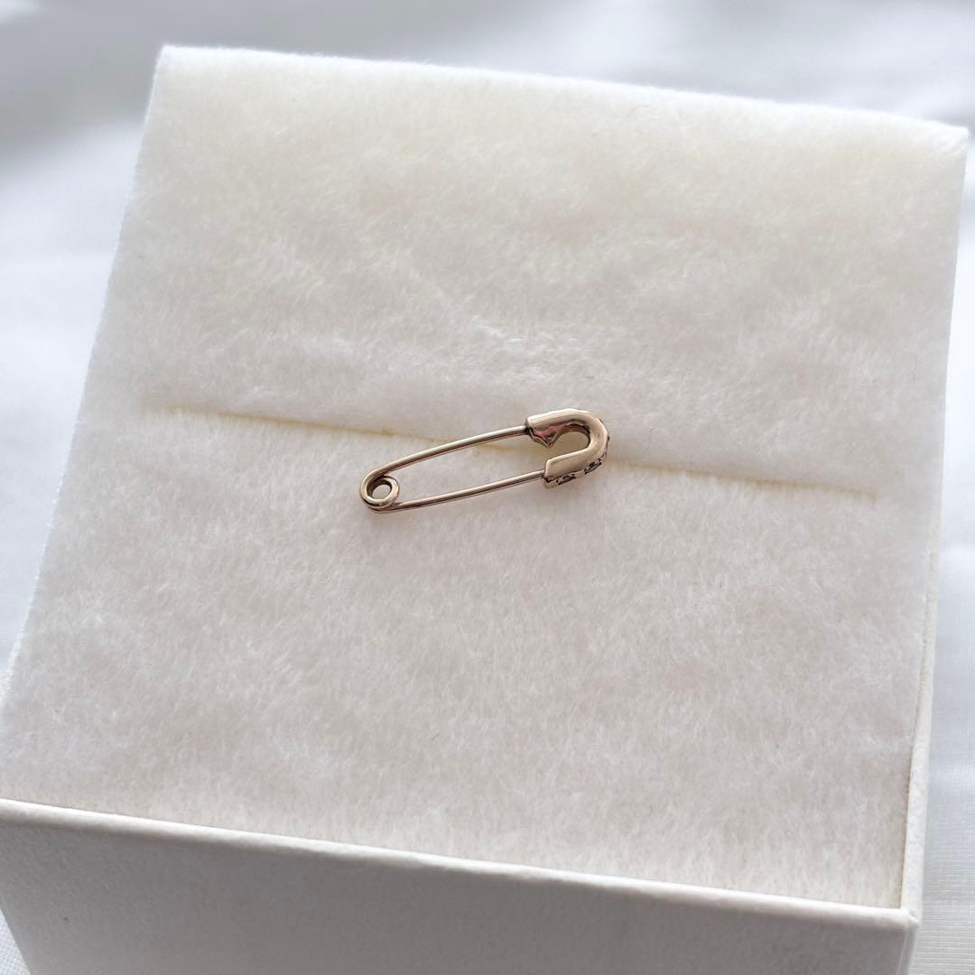 aiko 着 JAM  MADE 安全ピン ピアス K10 未使用