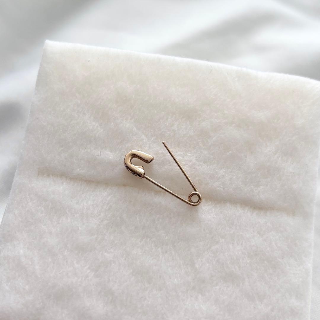 aiko 着 JAM  MADE 安全ピン ピアス K10 未使用