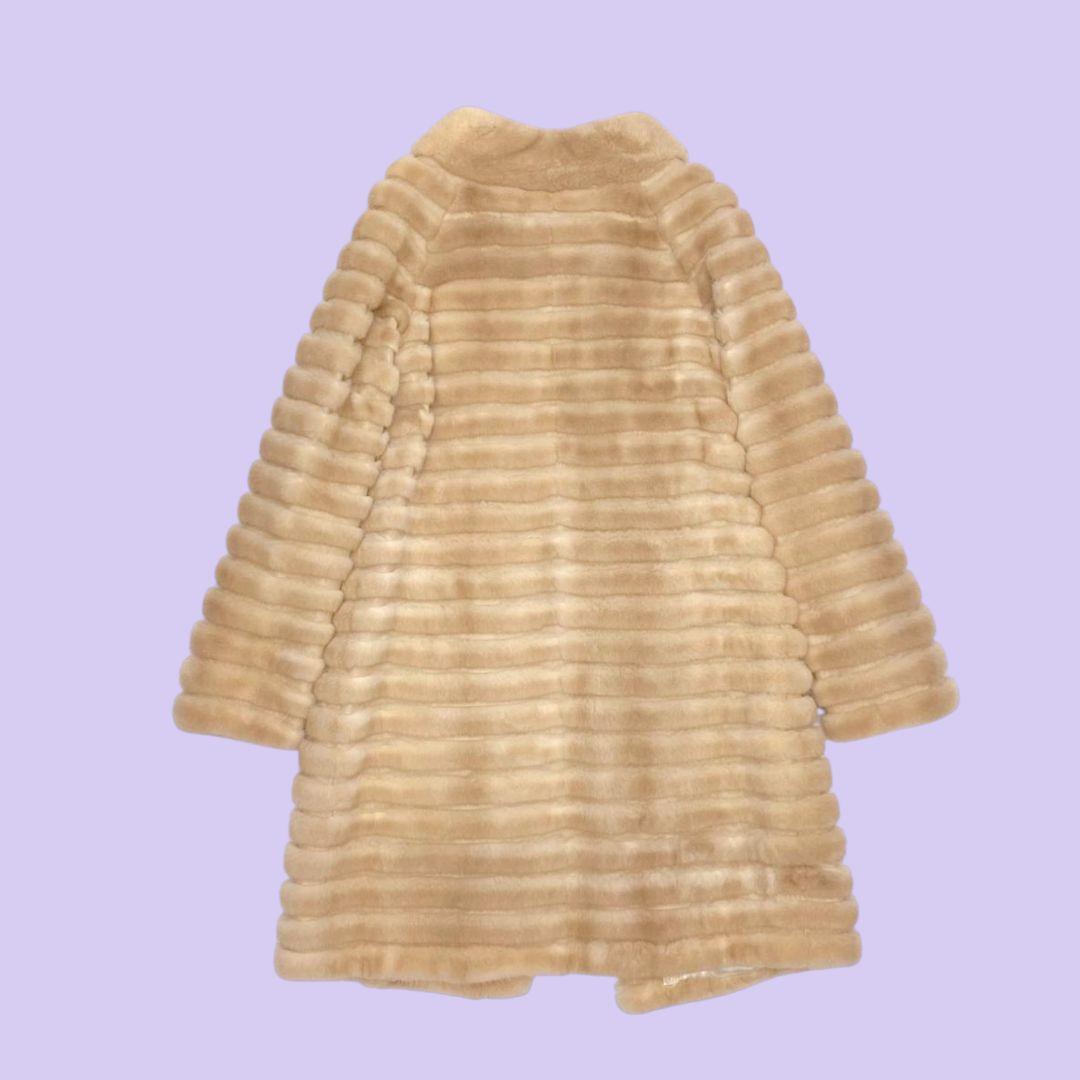 【ちび】YH.KIM 韓国 ミンクコートファー 毛皮 YHKIM