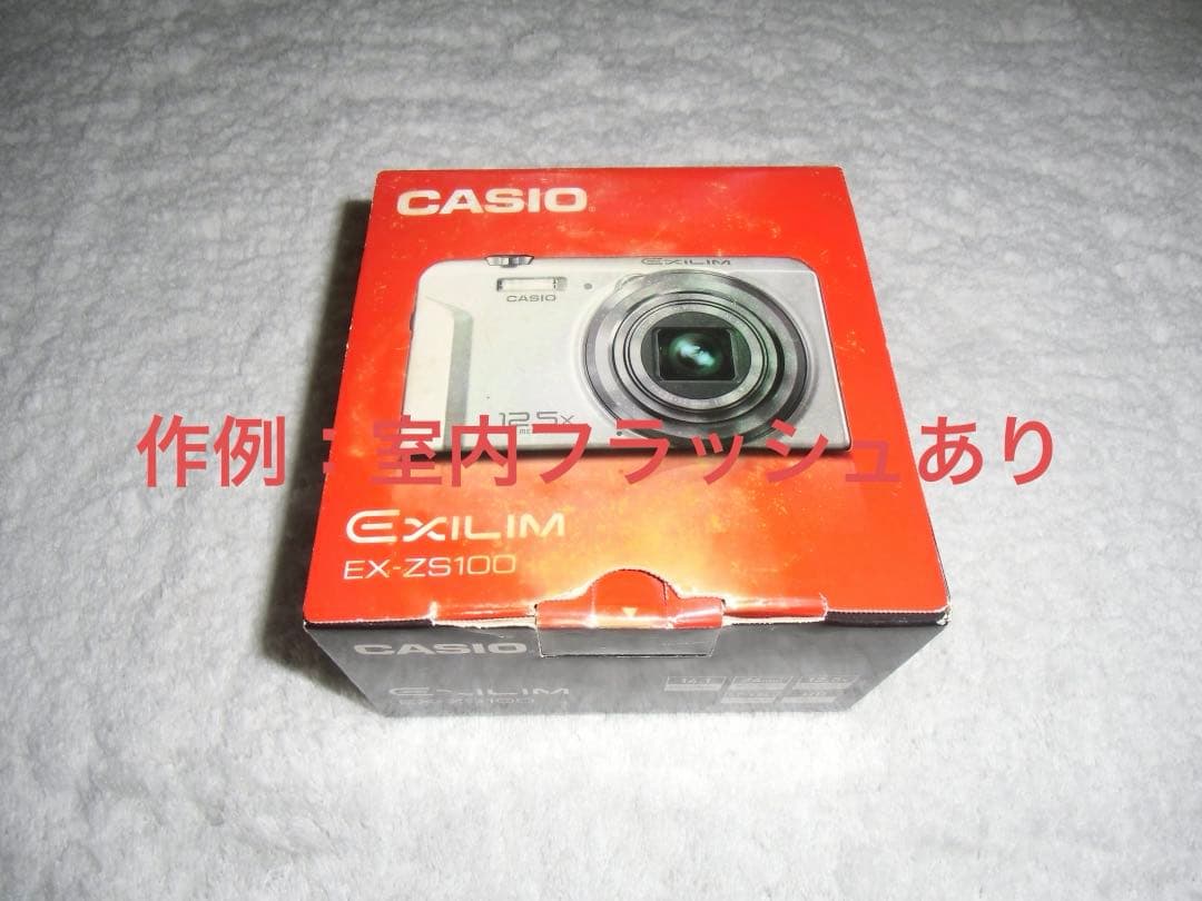 【動作確認済】CASIO カシオ EXILIM EX-ZS100 レトロコンデジ