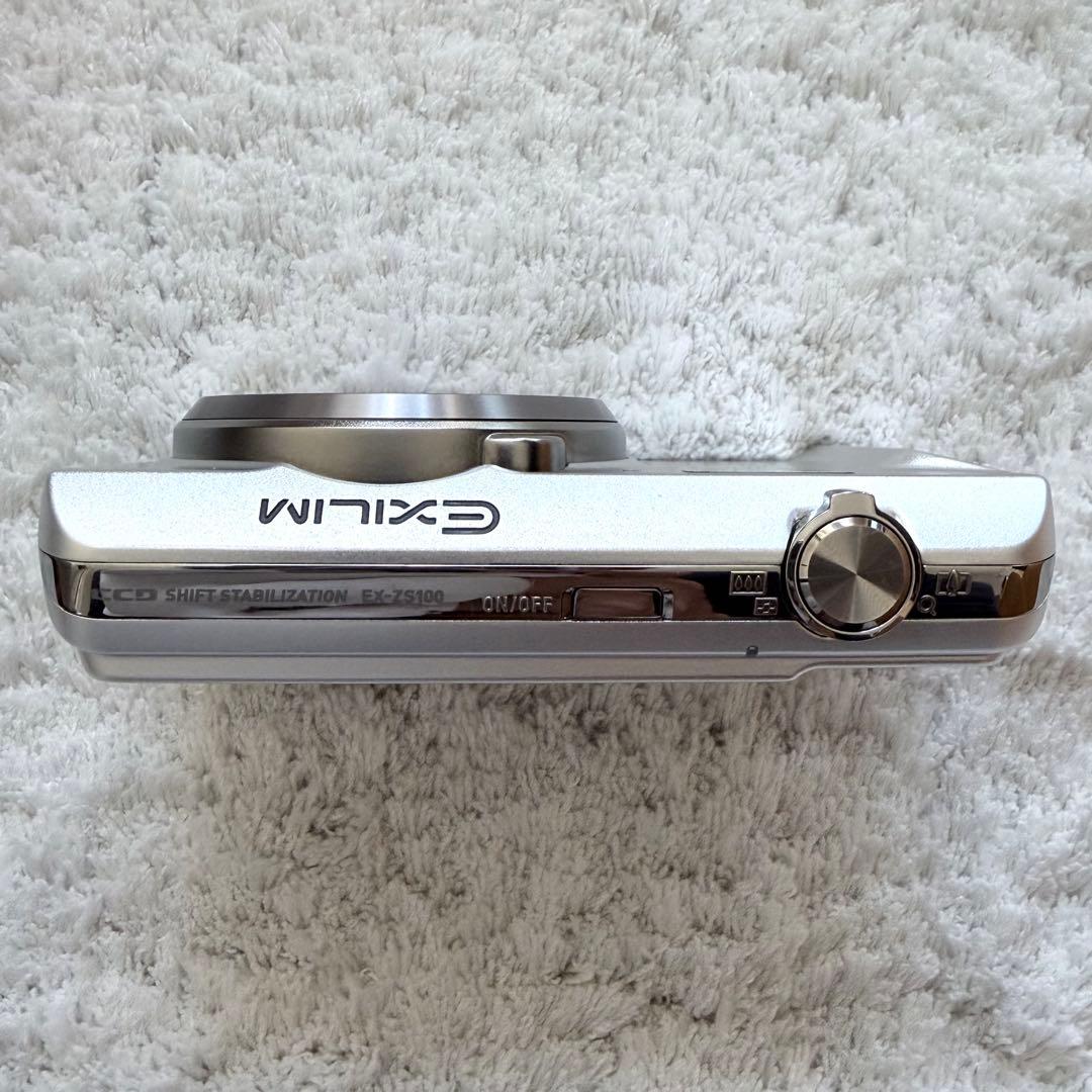 【動作確認済】CASIO カシオ EXILIM EX-ZS100 レトロコンデジ