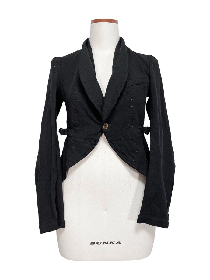 AD2004 レア コムデギャルソン レースアップ 燕尾ジャケット