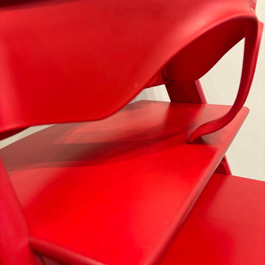 STOKKE トリップトラップ レッド ベビーセット付き 美品 ストッケ
