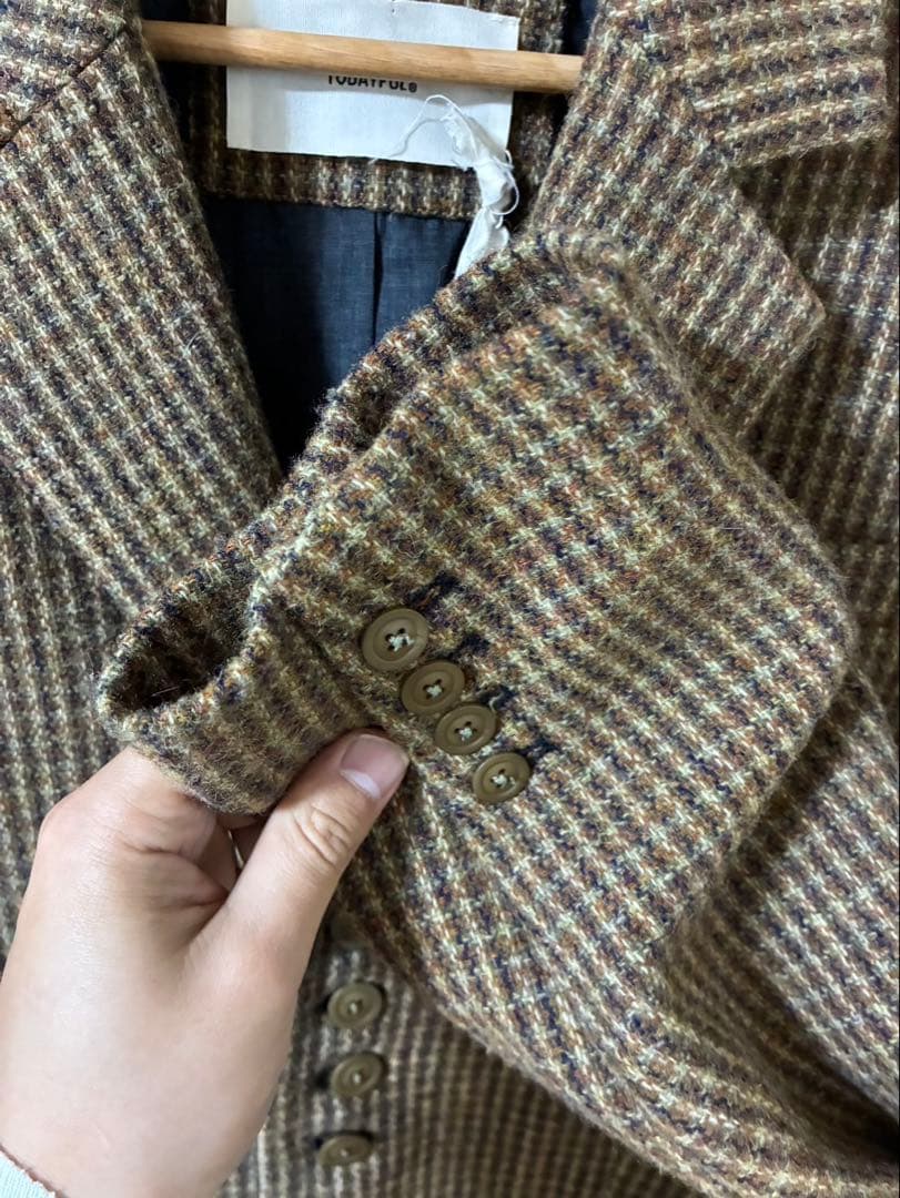 ジャケット・アウター TODAYFUL Wool100% Cheek Jacket 12420109