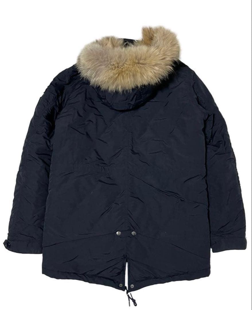 ユニフォームエクスペリメント　モッズコート　usnavy ブラック　2