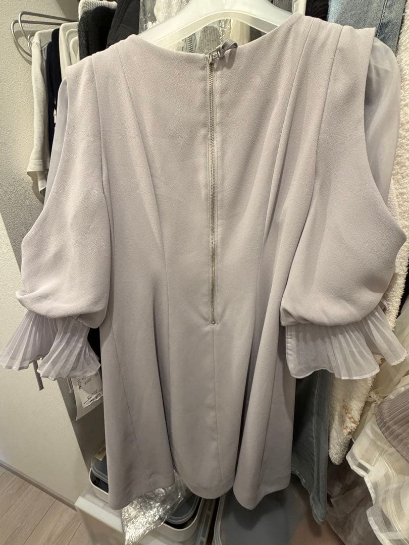 SNIDEL スナイデル　ミニワンピース LBLU