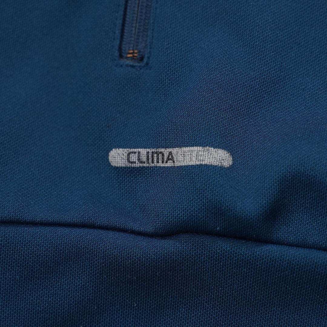 adidas アディダス トラックジャケット 古着 L 青 オレンジ 18274