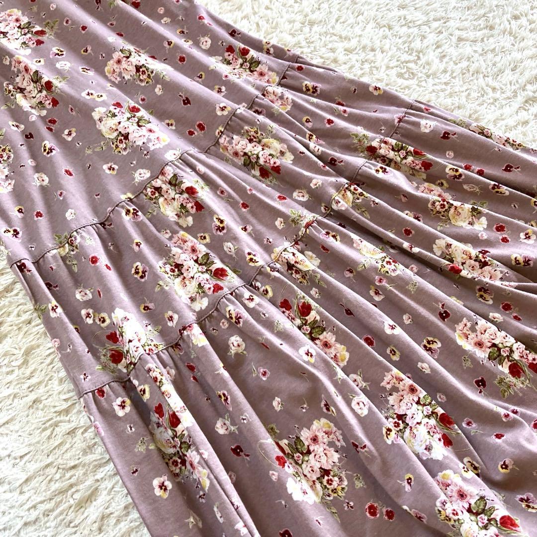 【未使用】ピンクハウス 2点セット クロシェカーディガン＆ワンピース フラワー