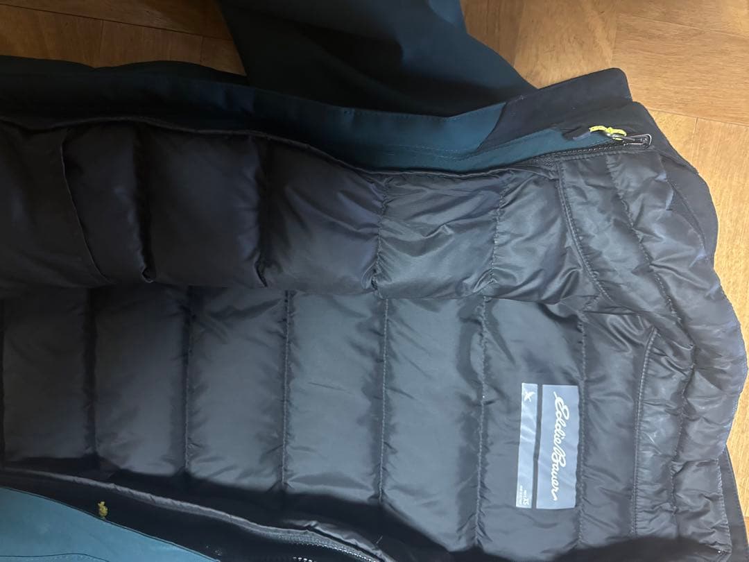 Eddie Bauer ダウンジャケット スノボー　スキーウェア　スノーガード
