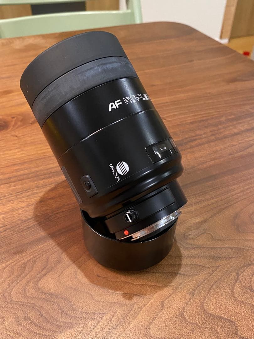 ミノルタ　MINOLTA AF reflex 500 単焦点レンズ　動作品