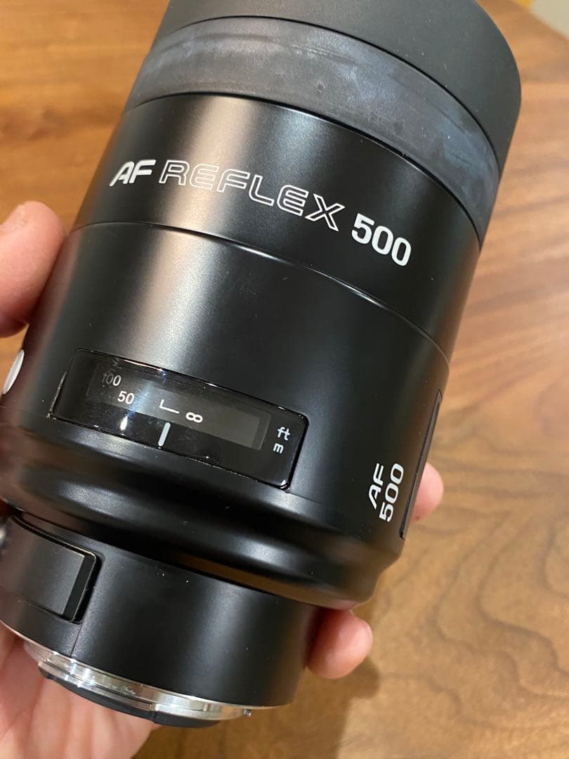 ミノルタ　MINOLTA AF reflex 500 単焦点レンズ　動作品