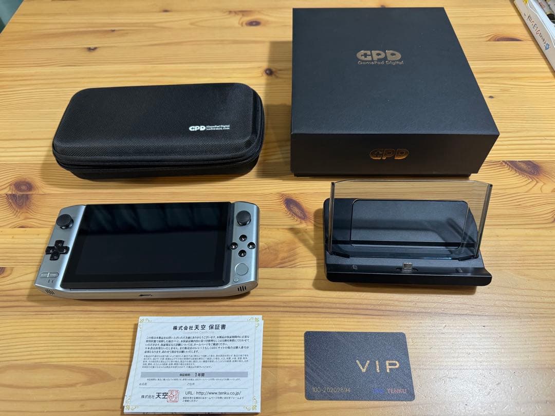 【美品】GPD win3 1165g7 16gb 1tb　umpc