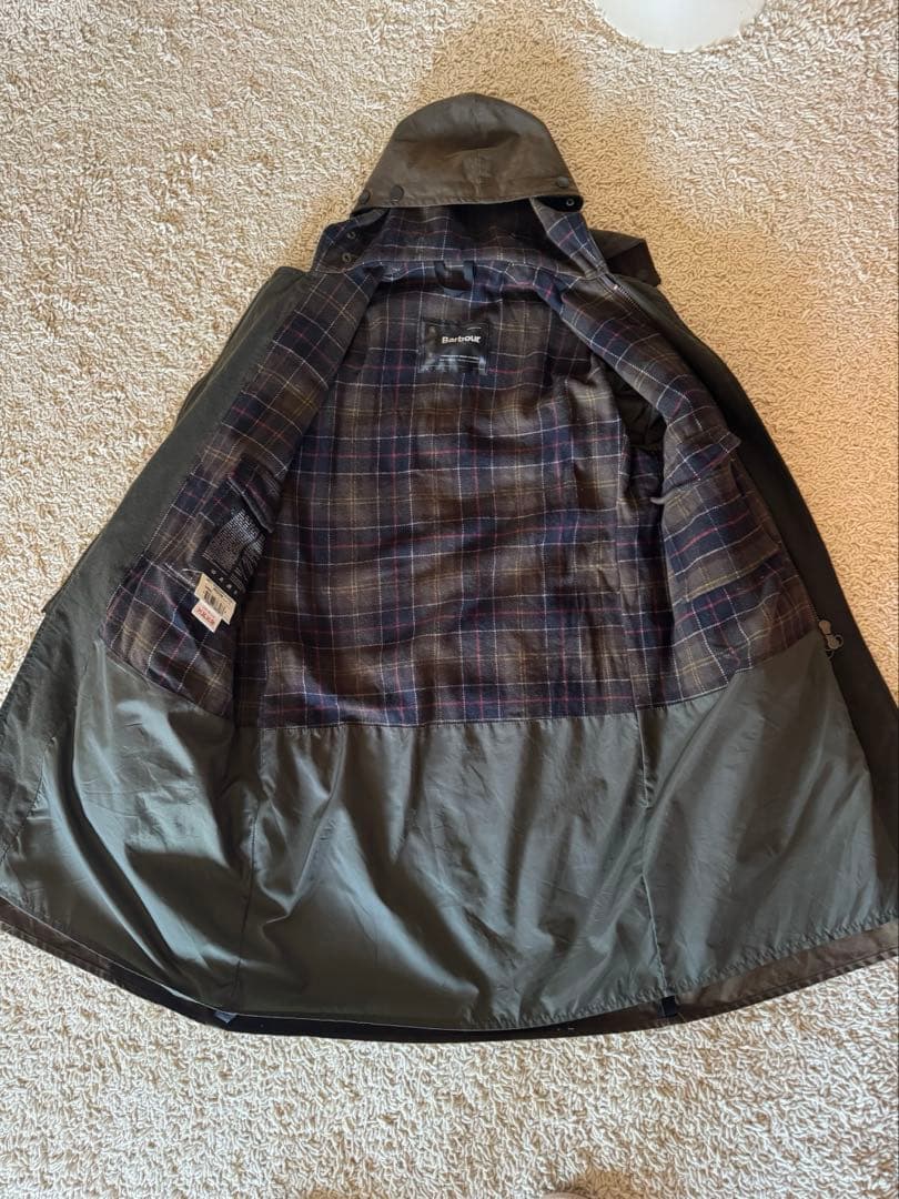 Barbour バブアー ワックス ダッフル コート Mサイズ