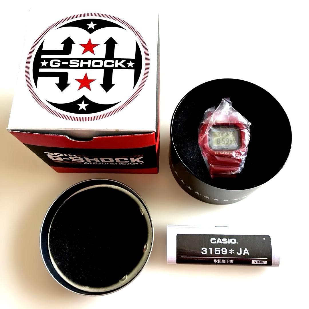 新品 G-SHOCK GW-M5630A-4JR 30周年記念 RED