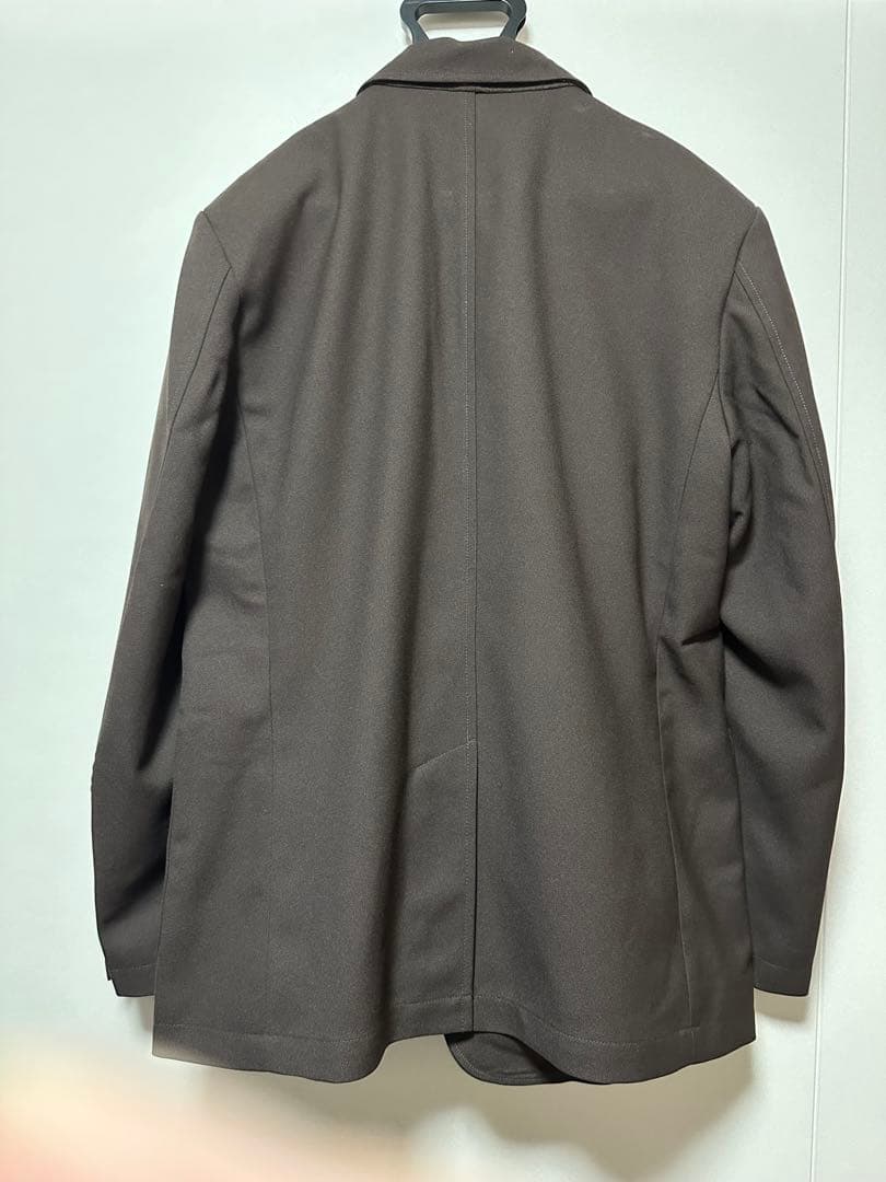 無印良品 MUJI Labo ユニフォーム素材で作ったブレザー L ブラウン