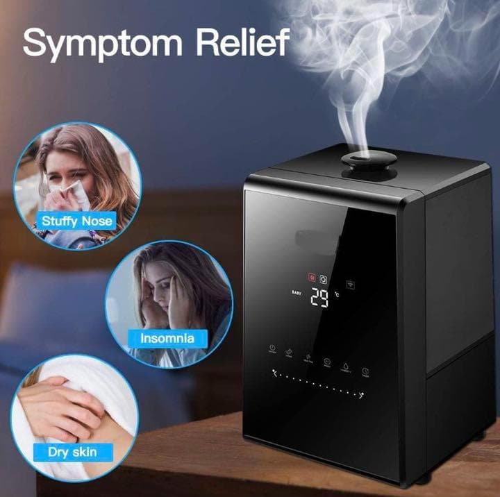 ❤5.3Lもの大容量タンク搭載❣超パワフル加湿でたっぷり潤う♪❤超音波加湿器