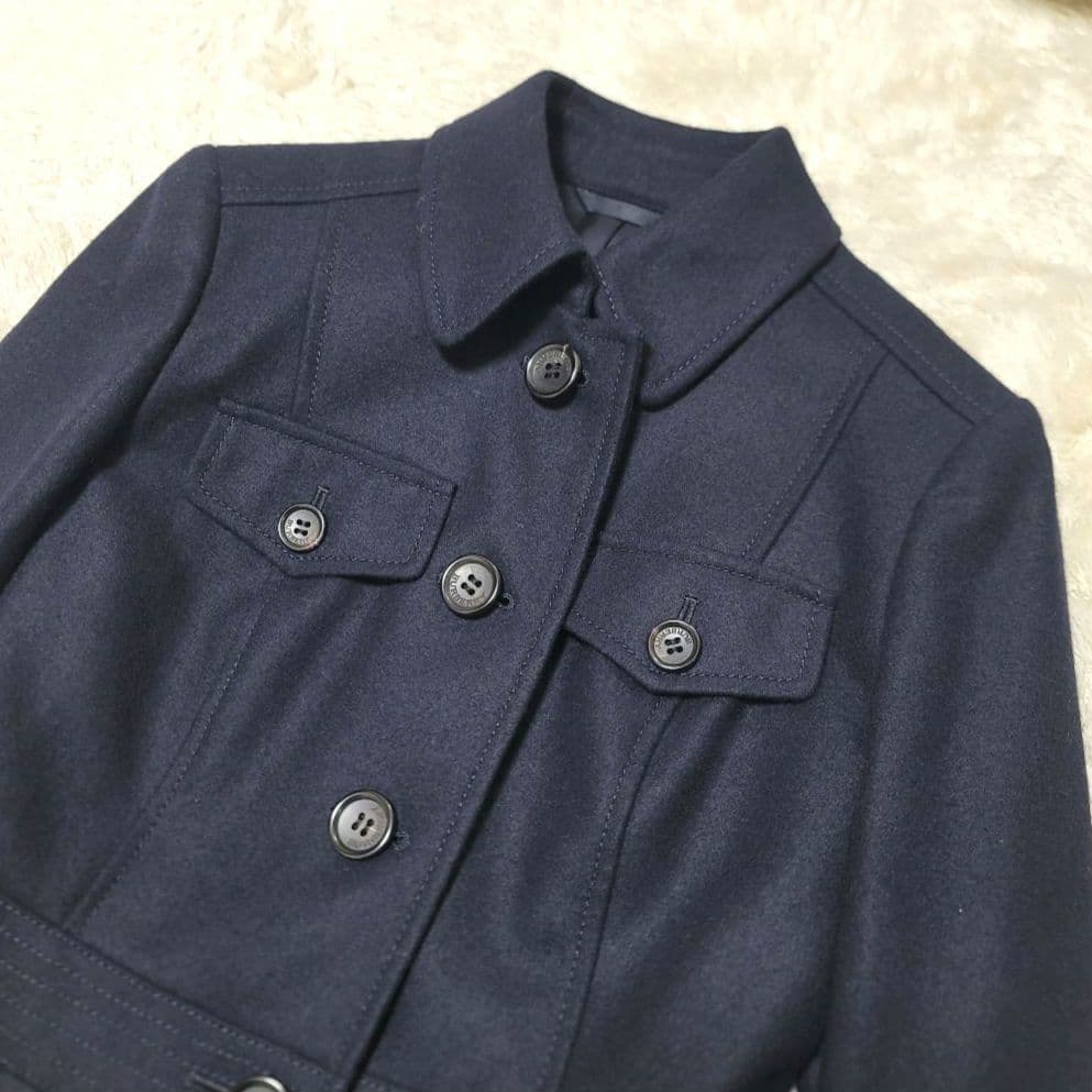 極美品✨ バーバリーロンドン テーラードジャケット ウール カシミヤ 定価8万