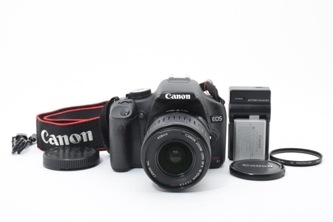 Canon キャノン EOS Kiss X3 レンズセット デジタル一眼カメラ