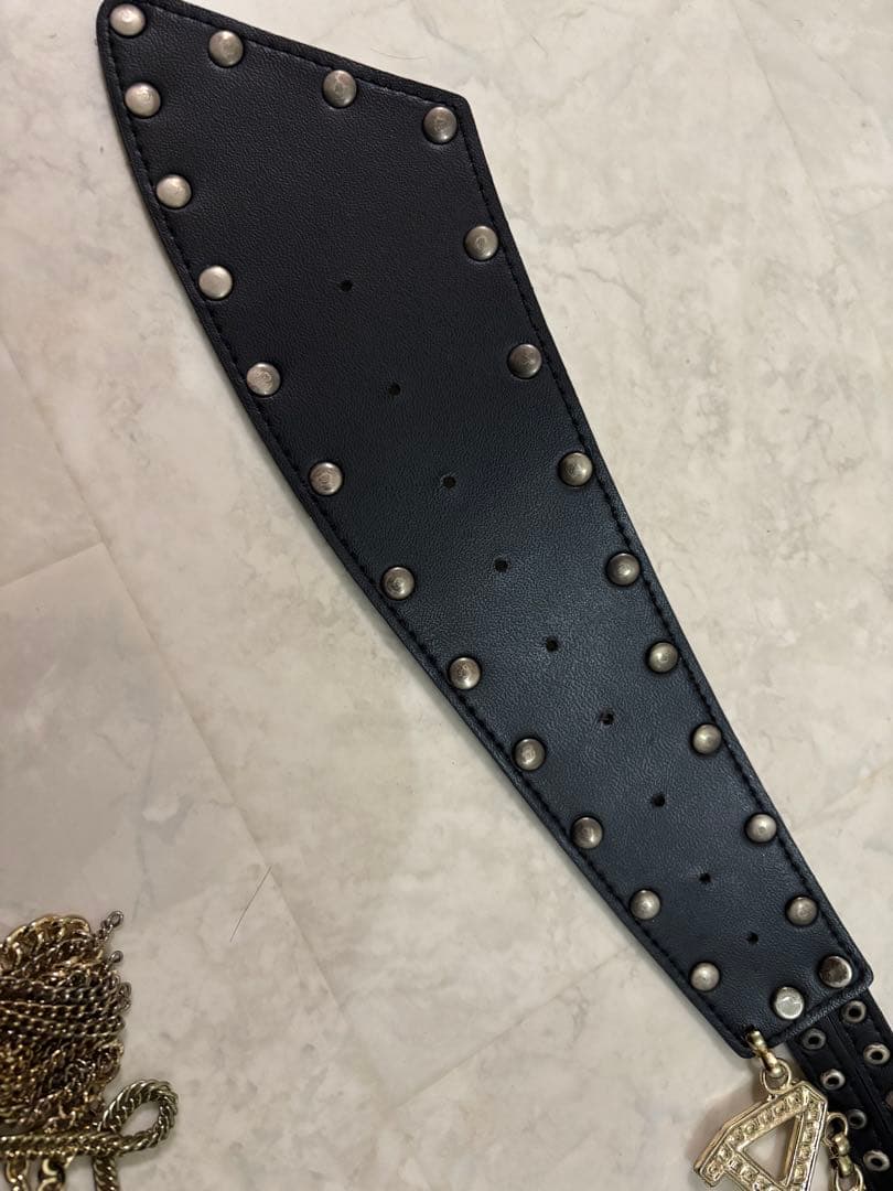 最終価格★当時物 元祖d.i.a.平成スターバックルベルト ブラック