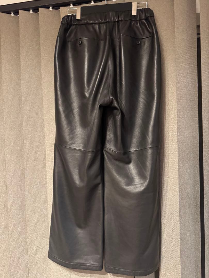 最終値下げ25AW yoke sheep leather easy pants