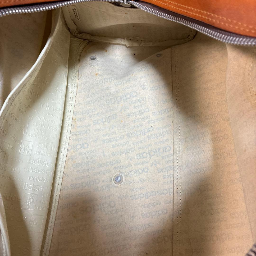 『そまじろう』ヴィンテージadidas ボストンバッグ ブラウン