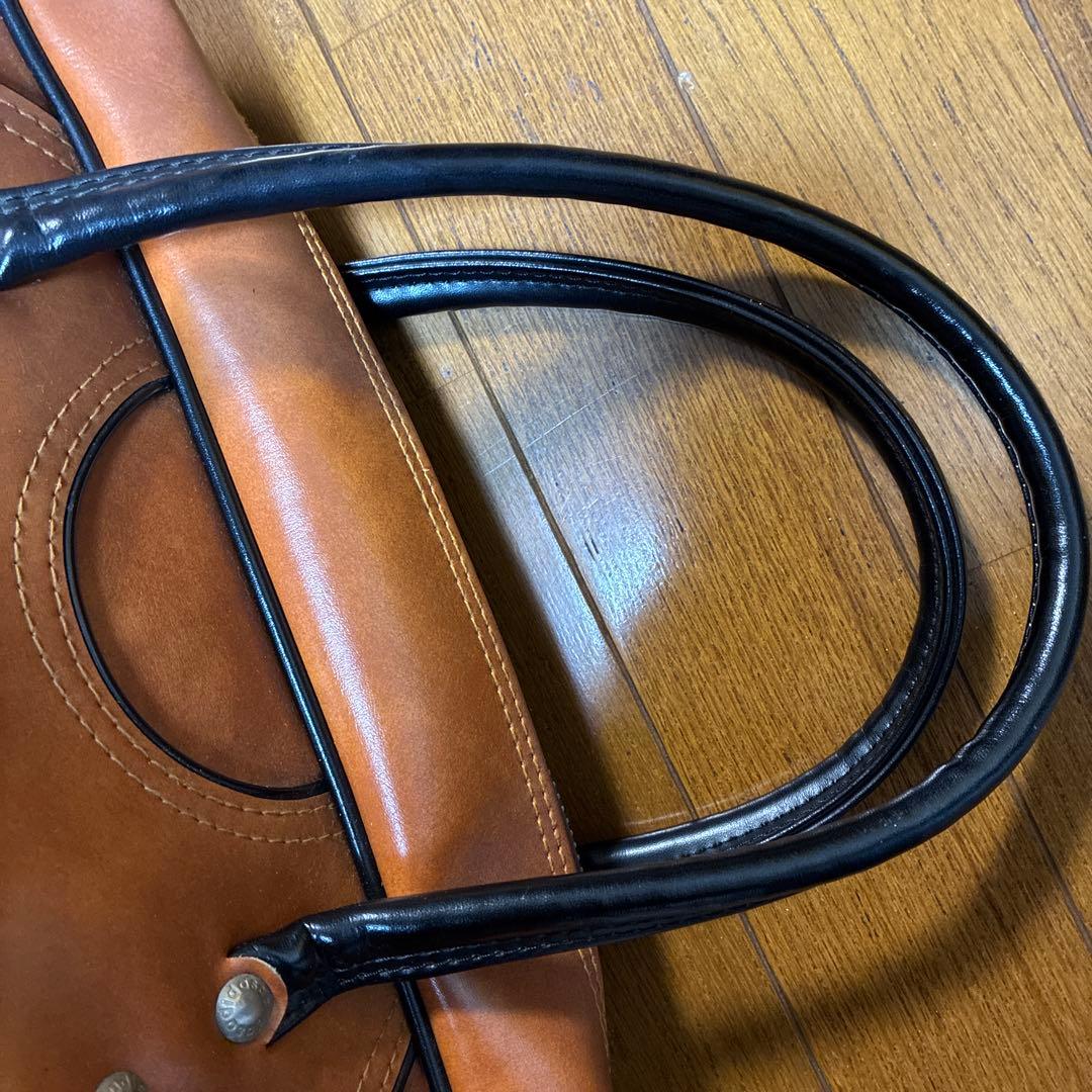 『そまじろう』ヴィンテージadidas ボストンバッグ ブラウン