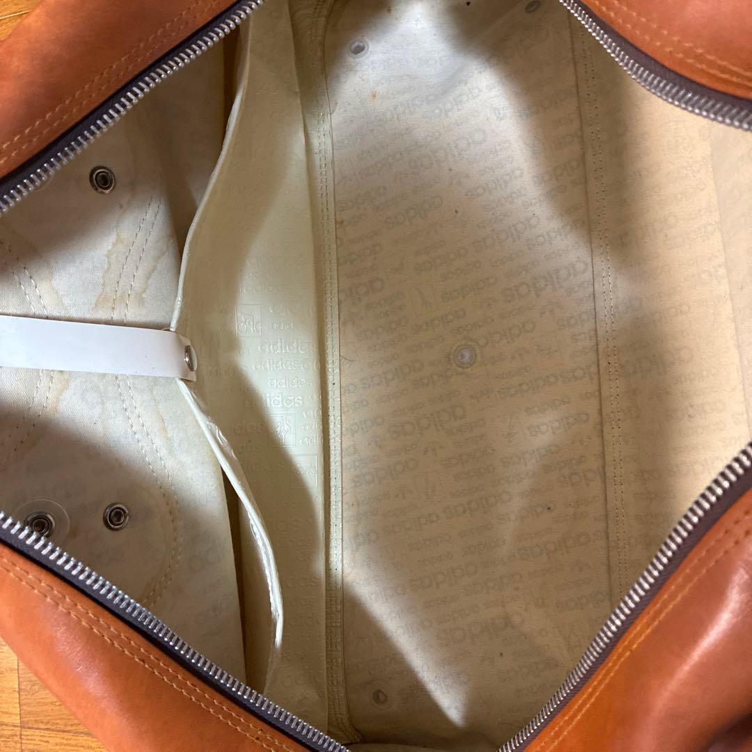 『そまじろう』ヴィンテージadidas ボストンバッグ ブラウン