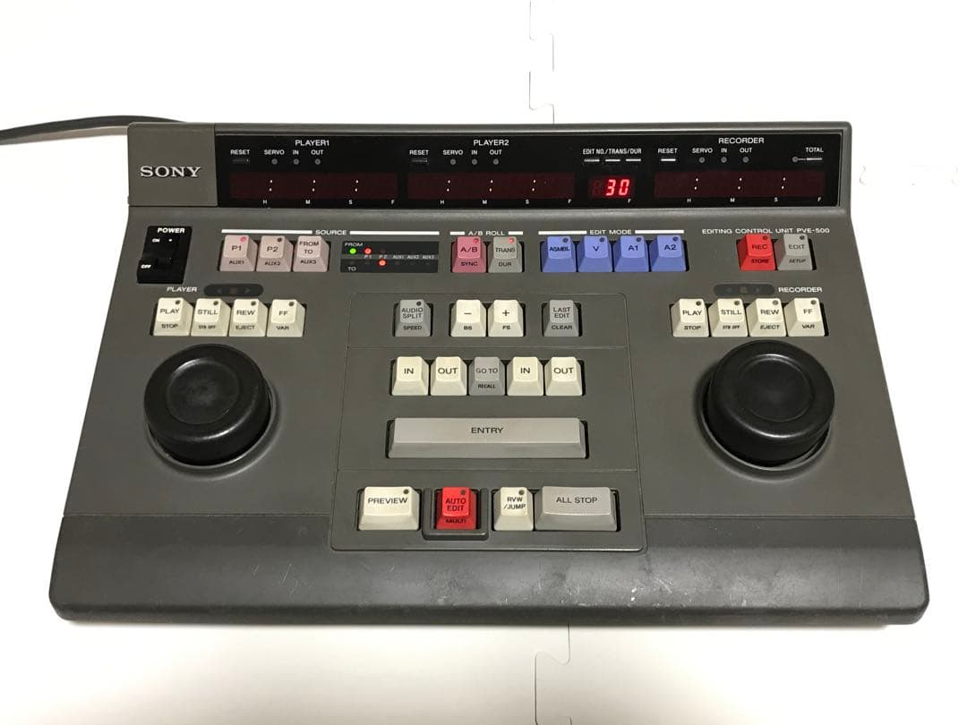 SONY PVE-500 EDIT CONTROL 送料込み