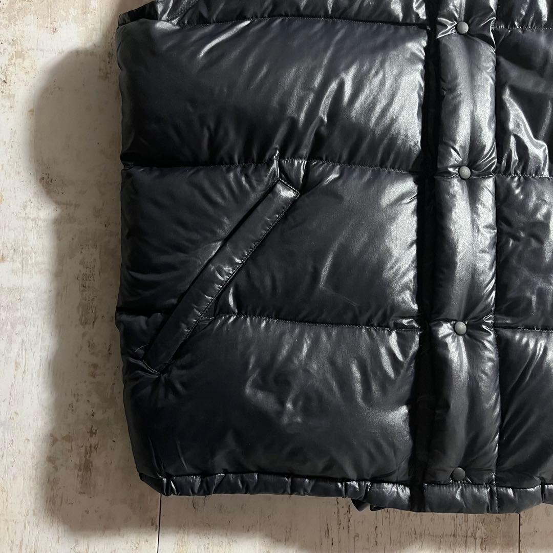 MONCLER モンクレール フランス製 青タグ ダウン ベスト ダークネイビー