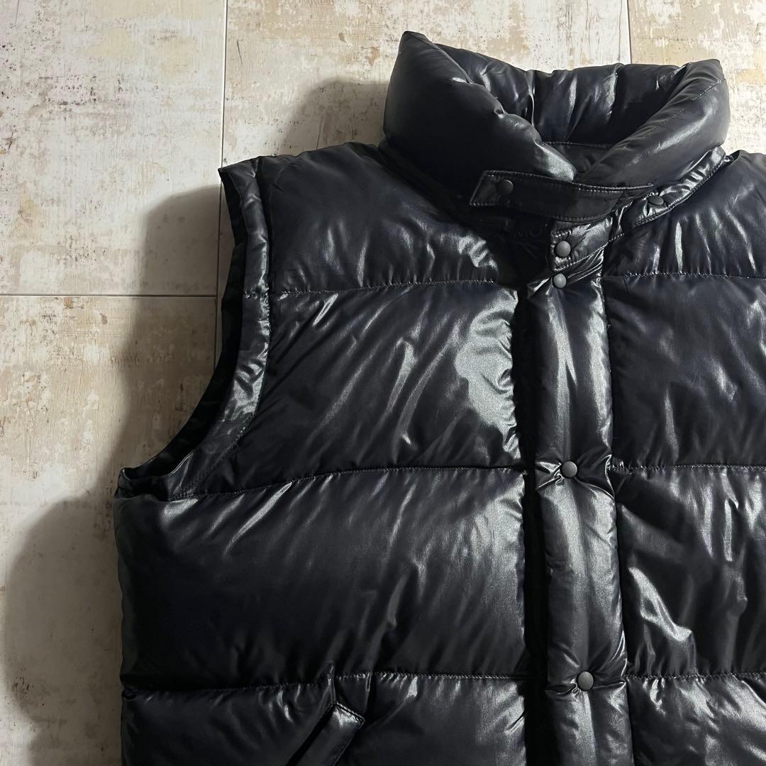 MONCLER モンクレール フランス製 青タグ ダウン ベスト ダークネイビー