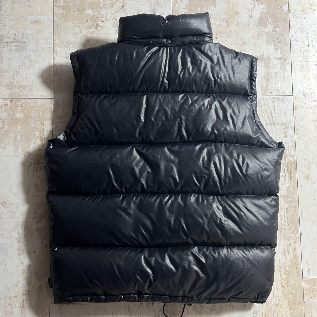MONCLER モンクレール フランス製 青タグ ダウン ベスト ダークネイビー
