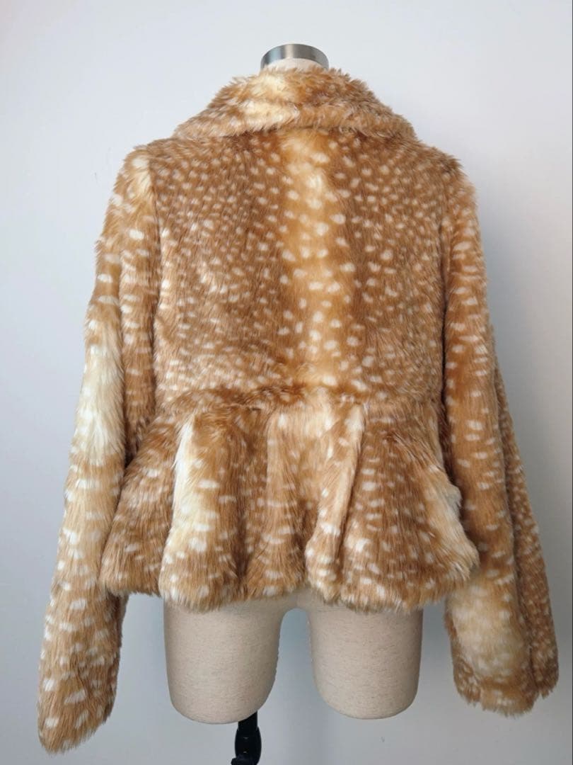 bibiy. DORA PEPURAMU FUR COAT 即日発送