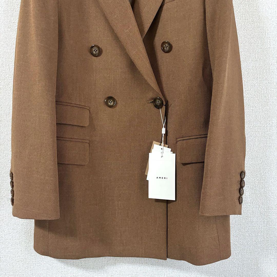【新品タグ付き】AMERI アメリ テーラードジャケット ameri 茶 コート