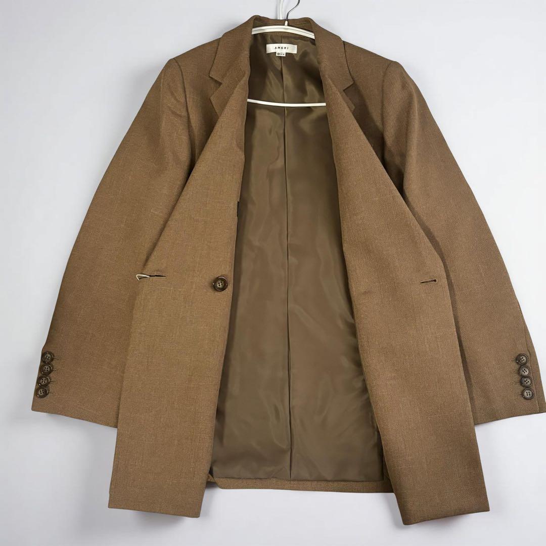 【新品タグ付き】AMERI アメリ テーラードジャケット ameri 茶 コート