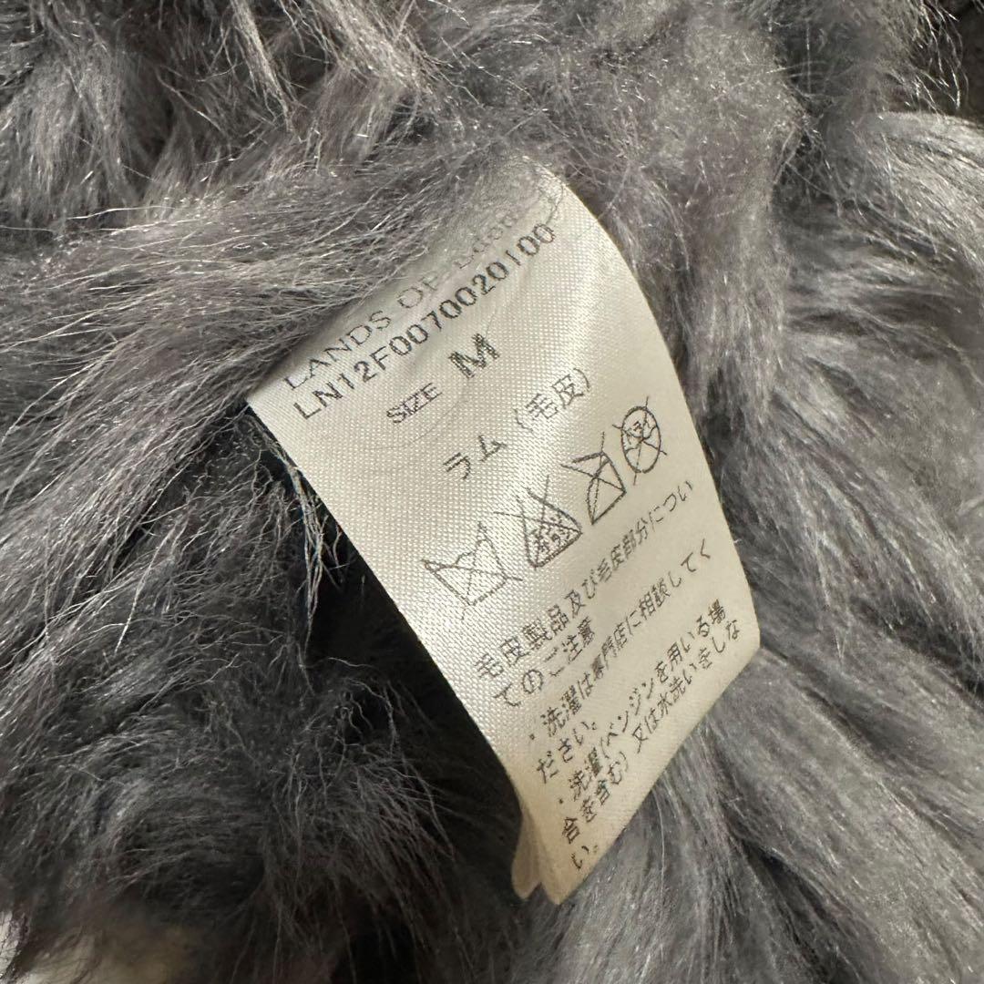 ジャケット・アウター hagi real leather fur jacket y2k archive