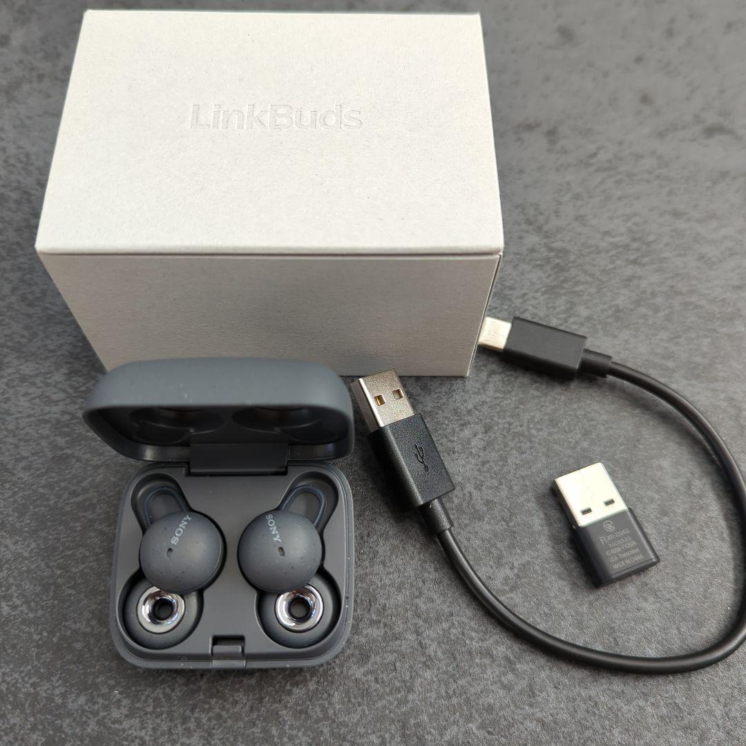 SONY LinkBuds ワイヤレスイヤホン WF-L900UC グレー