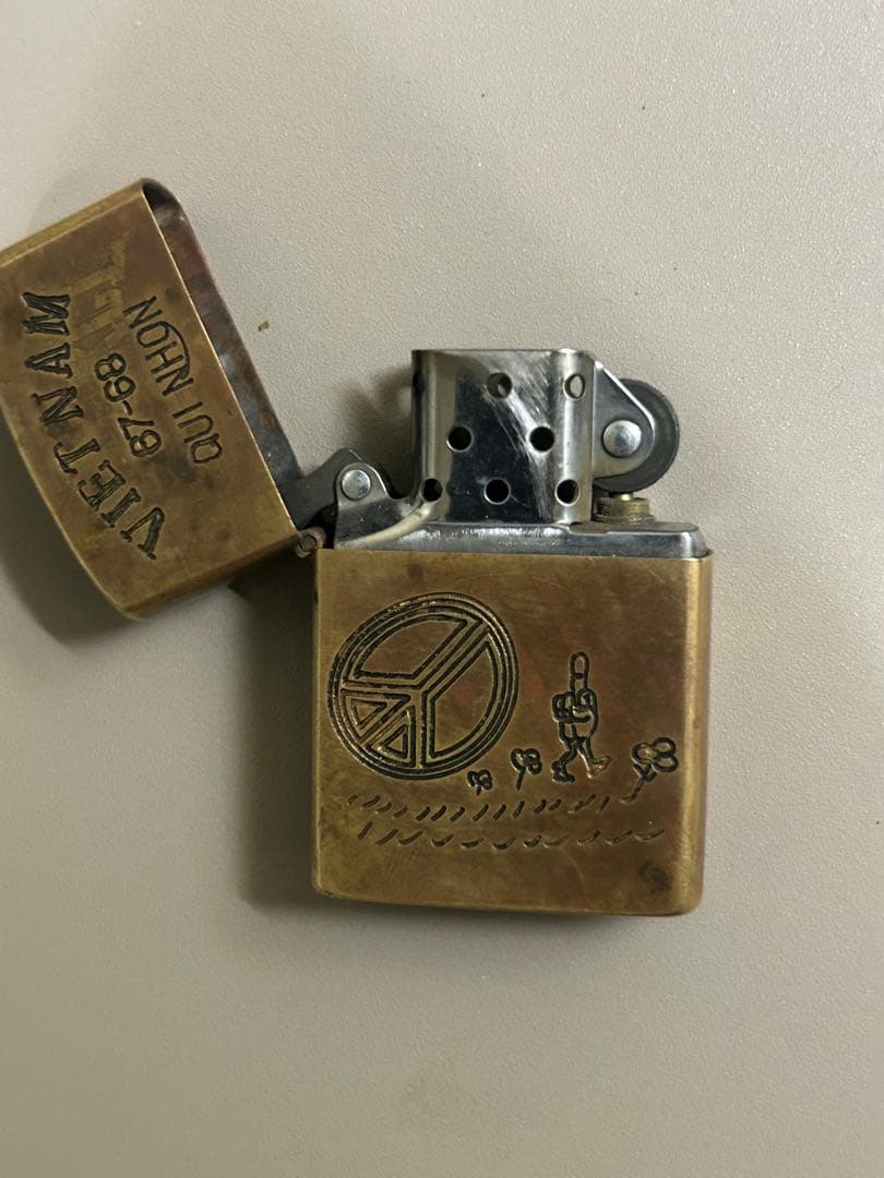 ビンテージ ジッポー ZIPPO ライター 67-68ベトナム戦争 アメリカ
