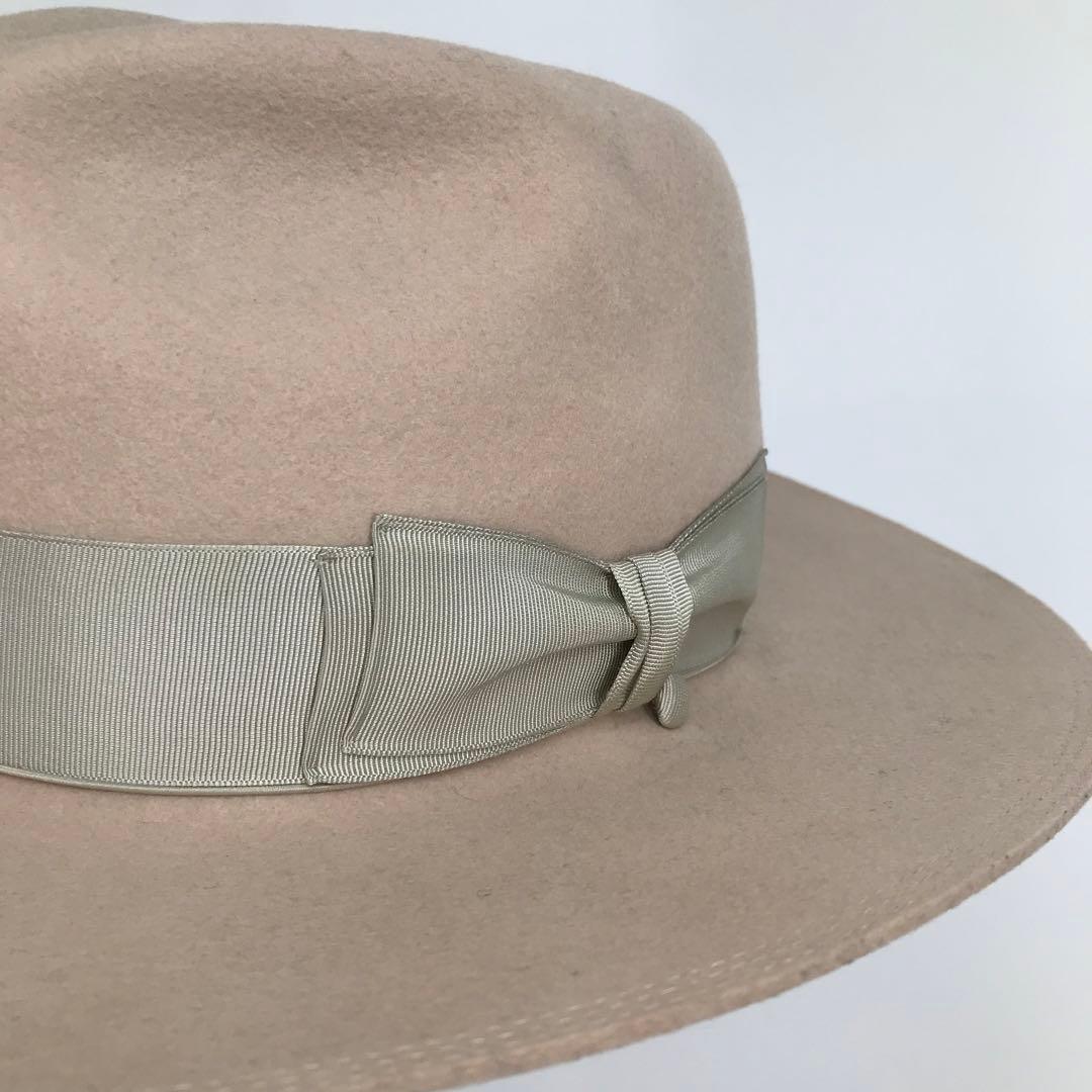 THE H.W.DOG&CO. ハット　38 ライトベージュ