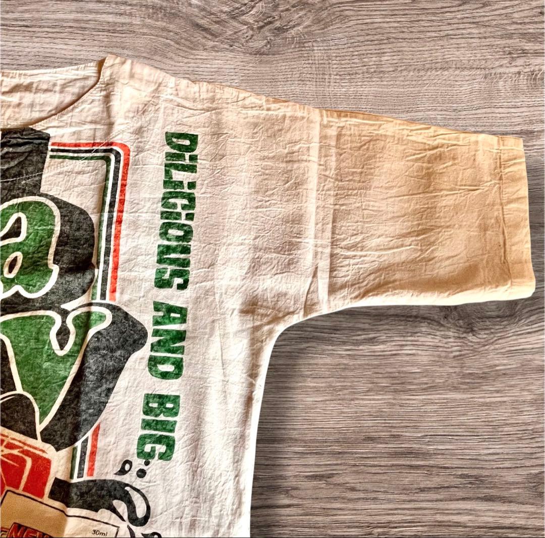 男女兼用フリーサイズ　フィードサック風サルエルパンツ セットアップ